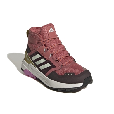 adidas Hiking Shoes Terrex Trailmaker Mid Rain.Rdy red Kids